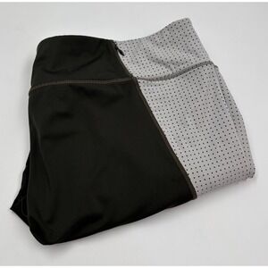 Athleta Women's 2X Polyester Green Cropped‎ Mid-Rise Leggings